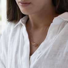 Cargar imagen en el visor de la galería, Collar de Aros Personalizados (Acero Inoxidable)