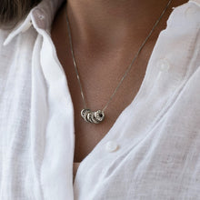 Cargar imagen en el visor de la galería, Collar de Aros Personalizados (Acero Inoxidable)