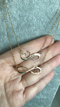 Cargar imagen en el visor de la galería, Collar Infinito Personalizado