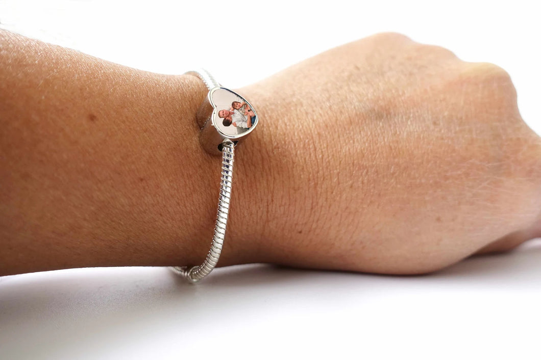 Charm con Foto (pulsera estilo Pandora)