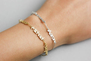 Pulsera Nombres de Familia Personalizado